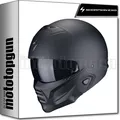 Produktbild: SCORPION INTEGRALHELM FÜR MOTORRAD EXO-COMBAT II SOLID MATTSCHWARZ S