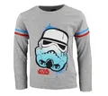 Produktbild: Star Wars Langarmshirt Star Wars Storm Trooper Kinder Jungen Langarm T-Shirt Gr. 110 bis 140
