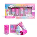 Produktbild: MARTINELIA - Komplettes Make-up-Set Einhorn – 2 Lacke, 4 Lidschatten, 1 Lipgloss – Make-up für Kinder – Geschenkbox für Mädchen