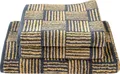Produktbild: Dyckhoff Handtuch Set Golden Shades Basket, Walkfrottier (3-St), mit graphischem Muster,2 Handtücher (50x100cm), 1 Duschtuch (70x140cm)