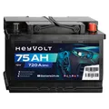 Produktbild: HeyVolt 75Ah Autobatterie 12V 720A/EN Starterbatterie 570144064