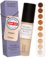 Produktbild: Wonder Foundation Serum - Make Up sanfte Deckkraft | Alle Hauttyp | Mit Hyaluronsäure + Squalan | Regenerierende Wirkung | Getöntes Gesichtsserum Plants Are Purple (Fair, 1x 30ml)