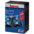 Produktbild: Hama DVD Box 6 - DVD Jewel Case - Kapazität: 6 DVD - Schwarz (Packung mit 3 )