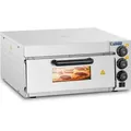 Produktbild: Royal Catering Elektro-Pizzaofen - 1 x 40 cm - 1 Kammer - 2000 W - 230 V - manuell - Schamottstein -