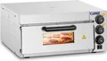 Produktbild: Royal Catering Elektro-Pizzaofen - 1 x 40 cm - 1 Kammer - 2000 W - 230 V - manuell - Schamottstein -