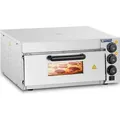 Produktbild: Royal Catering Elektro-Pizzaofen - 1 x 40 cm - 1 Kammer - 2000 W - 230 V - manuell - Schamottstein -