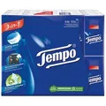 Produktbild: TEMPO Papiertaschentücher 3-in-1, 4-lagig, weiß, 30x 10 Stück weiß
