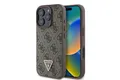 Produktbild: Guess Handyhülle GUESS Case iPhone 16 Pro Strass Triangle Logo Hülle Cover braun