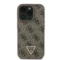 Produktbild: Guess iPhone 16 Pro Hülle Case Cover 4G Triangle Strass Crystal Rhinestone