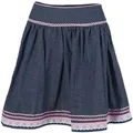 Produktbild: Ramona Lippert Sommerrock Finja - Trachten Damen Rock jeansoptik - Rocklänge 55 cm 40