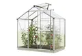 Produktbild: GFP Gewächshaus Jasmin 2, inkl. Alu-Fundamentrahmen & automatischem Fensteröffner