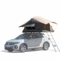 Produktbild: Owen Dachzelt Two Olivgrün | Autodachzelt für 2 Personen | Hochwertig & wetterfest | Campingzelt für Autos & Minivans