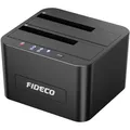Produktbild: Festplatten Dockingstation SATA HDD SSD Dualschacht Offline Klon USB 3.0 2,5 ...