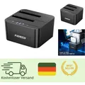 Produktbild: FIDECO Festplatten Dockingstation, USB3.0 SATA HDD Dockingstation für 2,5 und...