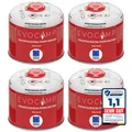 Produktbild: EVOCAMP 4x Butan/Propan Gaskartusche 300g, Schraubkartusche für Weber Q100/1200
