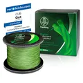 Produktbild: Frambay Geflochtene Angelschnur mit starker 4-Fach Flechtung I Angelschnur geflochten und flexibel I Fishing Line, Angelsehne, Angel Schnur - 500m & 150m