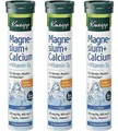 Produktbild: KNEIPP Magnesium + Calcium + Vitamin D3 + Vitamin C Brausetabletten 3 x 20 Stück