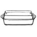 Produktbild: Ambition Auflaufform Excellent Hitzebeständiges Gefäß mit Deckel 3,9L, Glas weiß