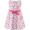Produktbild: Sommerkleid HAPPY GIRLS, Mädchen, Gr. 98, N-Gr, pink (deep pink), Web, Obermaterial: 100% Baumwolle. Futter: 100% Baumwolle, bedruckt, geblümt, regular fit knielang, eckiger Ausschnitt, Kleider Sommerkleid