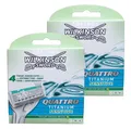 Produktbild: 16x Wilkinson Quattro Titanium Sensitive Rasierklingen / 2x 8er OVP Set 16 Stück
