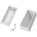 Produktbild: OTTOFOND Badewannen-Set, BxHxL: 75 x 58 x 170 cm, Körperform - weiss