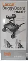 Produktbild: Lascal BuggyBoard Maxi+ Mitfahrbrett Kiddyboard mit Sitz Schwarz Grau NEU