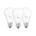 Produktbild: 3er-Pack OSRAM BASE E27 A LED Lampe 10W 1060Lm 2700K warmweiss wie 75W