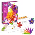 Produktbild: Sentosphère 3909510 Bastelset Kristallblumen, DIY Kreativ-Set für Kinder und Erwachsene