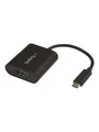 Produktbild: StarTech.com USB-C to HDMI Adapter with Presentation Mode Switch - 4K 60Hz - external video adapter - black
