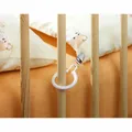 Produktbild: reer Bettdeckenhalter 4er Set Bettdecken Halter Deckenhalter Clips Kinderbett
