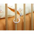 Produktbild: reer Bettdeckenhalter 4er Set Bettdecken Halter Deckenhalter Clips Kinderbett