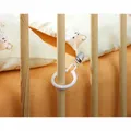 Produktbild: reer Bettdeckenhalter 4er Set Bettdecken Halter Deckenhalter Clips Kinderbett