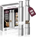 Produktbild: ProfiCook PC-PSM 1160 Salz- und Pfeffermühlen-Set Edelstahl - Transparent (501160)