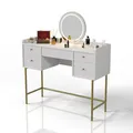 Produktbild: Juskys Schminktisch mit Spiegel Samira