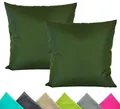 Produktbild: JACK Kissenbezüge 2er Set 40x40cm Outdoor Wasserfest, (2 Stück), 2x Kissenhülle, strapazierfähig, wasserabweisend, Innen & Außen