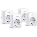 Produktbild: TP-Link Tapo P110 Mini Smart Wi-Fi Energy Monitoring 4er Pack.