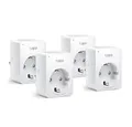 Produktbild: tp-link Tapo P110 Smart-Home-Zubehör, Wi-Fi Steckdose, 4er Pack, mit Timer, App-Steuerung