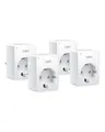 Produktbild: TP-LINK Mini Smart Wi-Fi Socket Energy Monitoring 4-Pack Netzwerkkamera