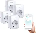 Produktbild: Tapo TP-Link Smart WLAN Steckdose P110 mit Energieverbrauchsmesser, 4 Pack