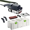 Produktbild: Festool Bandschleifer BS 75 E-Plus, Netzbetrieb, 1010 W, stationäre Einrichtung und Koffer, 75 x 135 mm