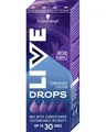 Produktbild: Schwarzkopf LIVE Drops Orchid Purple,Temporary Color, Pack of 1, Up to 30 Uses, 30 ml