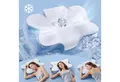 Produktbild: SONGMICS Kopfkissen Nackenkissen kühlend, Nackenstützkissen,Schlafkissen, Höhenverstellbar, Memory Foam