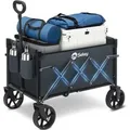 Produktbild: Sekey Bollerwagen Faltbar Klein 60L 80KG Grau