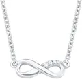 Produktbild: s.Oliver Jewelry 2017245 - Halskette mit Infinity Anhänger Ketten Silberschmuck