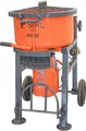 Produktbild: SIRL MH90 Profi Betonmischer 230V Zwangsmischer Mischmaschine Beton Zementmischer zum Anrühren von Mörtel, Zement, Putz, Beton, Schüttgut | 1100 Watt Motor | 75 Liter Trommelvolumen | 3 Rührarme