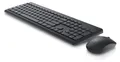 Produktbild: DELL Tastatur und Maus – KM3322W - deutsch (QWERTZ), Volle Größe (100%), Kabellos, RF Wireless, QWERTZ, Schwarz, Maus enthalten