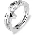Produktbild: JETTE Damenring LOOP 89208013 925er Silber, recycelt