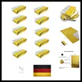 Produktbild: 10 Stück Rettungsdecke Gold Silber 210 x 160cm Rettungsdecken  Notfalldecke  ...