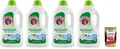Produktbild: Chanteclair Waschmittel Weißer Moschus, 4x1.26L, für 28 Wäschen+Polpa