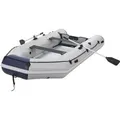 Produktbild: ArtSport Schlauchboot Paddelboot Grau mit Aluboden  3,80m